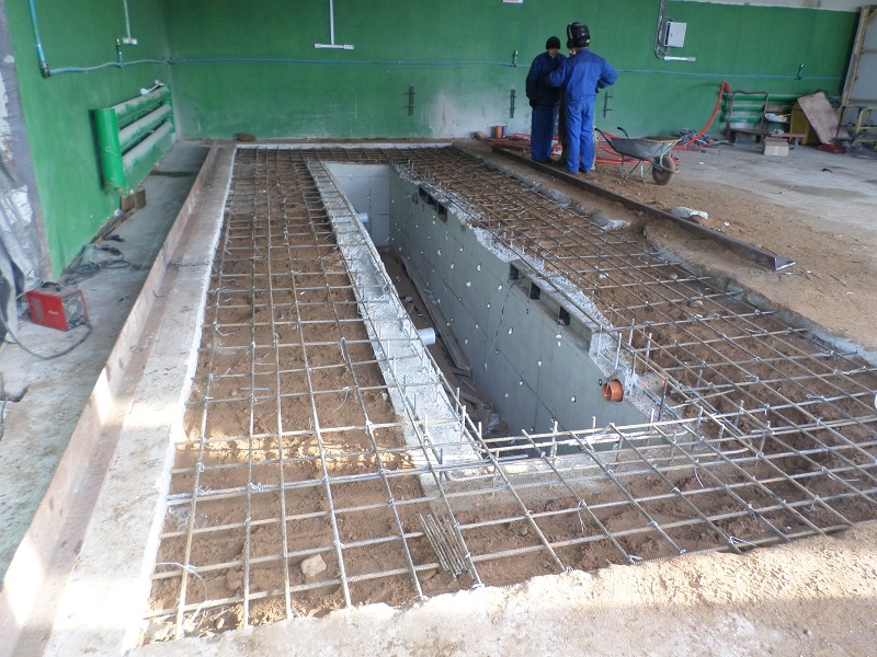 устройство фундамента СТО