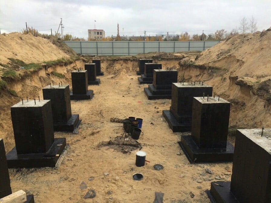 подготовка фундамента